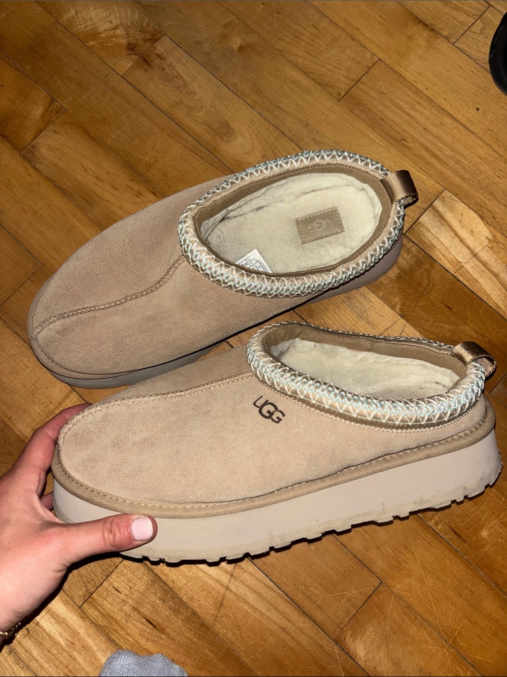 Ugh Women’s Tazz II Slippers Sand / Blue